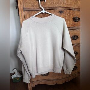 GAP Light Tan Crewneck Sweatshirt